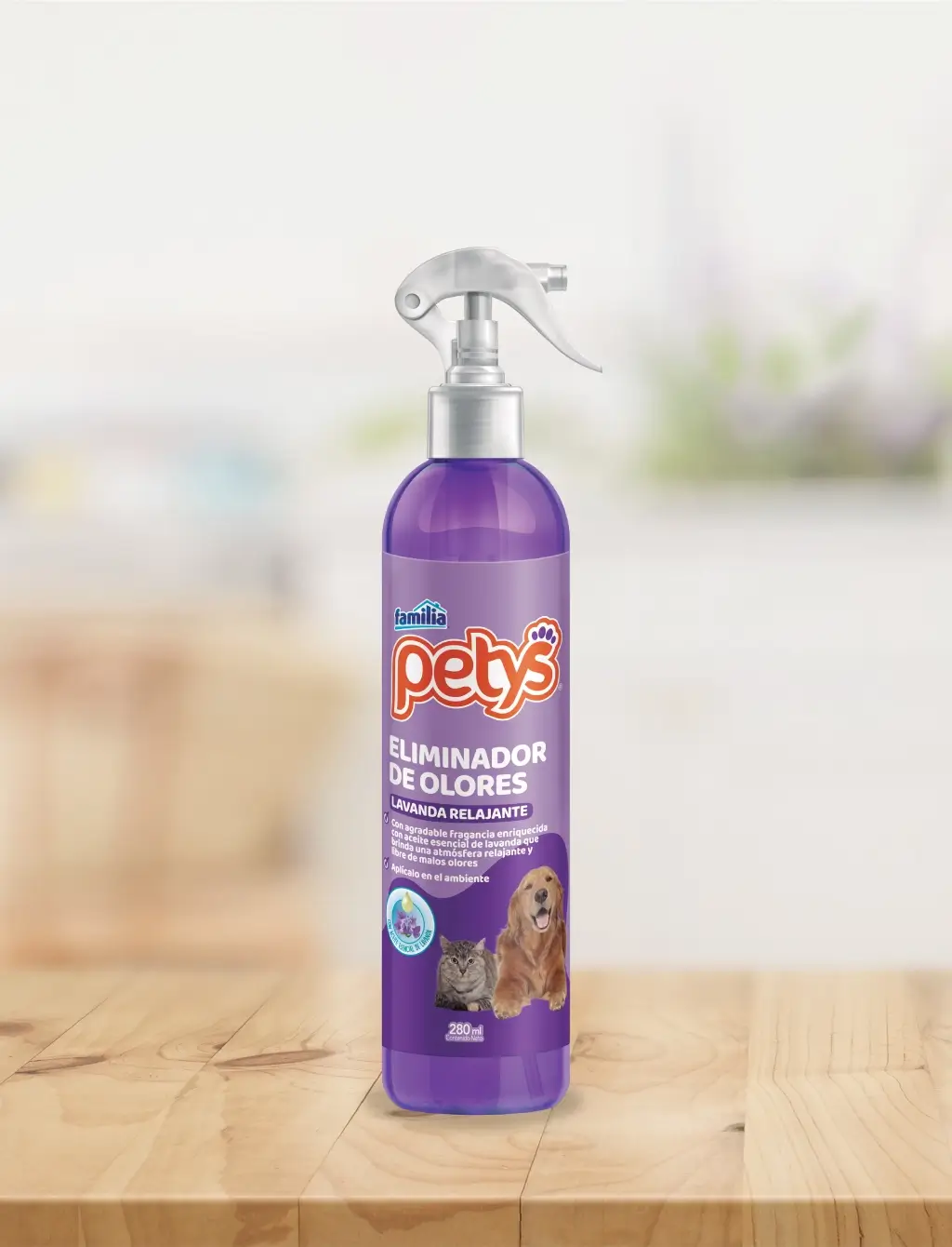 eliminador de olores lavanda relajante petys